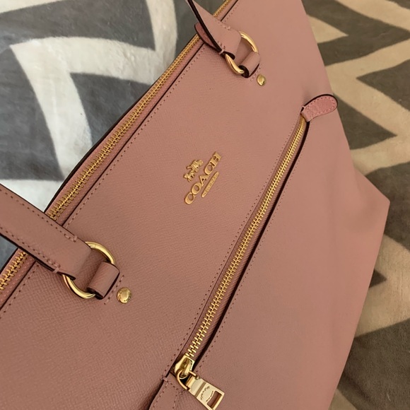 Coach pink tote and wristlet - Picture 10 of 13